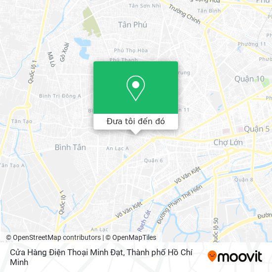 Bản đồ Cửa Hàng Điện Thoại Minh Đạt