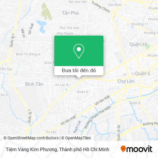 Bản đồ Tiệm Vàng Kim Phương