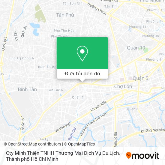 Bản đồ Cty Minh Thiện TNHH Thương Mại Dịch Vụ Du Lịch