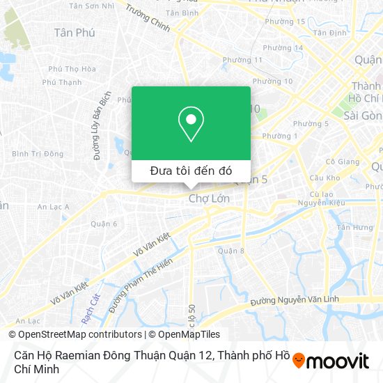 Bản đồ Căn Hộ Raemian Đông Thuận Quận 12