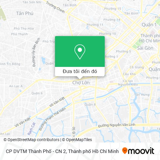 Bản đồ CP DVTM Thành Phố - CN 2