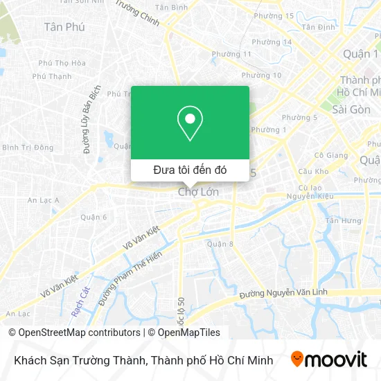Bản đồ Khách Sạn Trường Thành