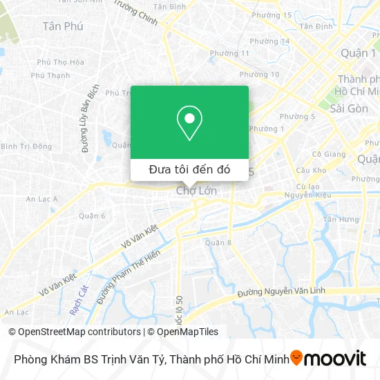 Bản đồ Phòng Khám BS Trịnh Văn Tỷ