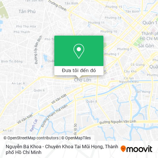 Bản đồ Nguyễn Bá Khoa - Chuyên Khoa Tai Mũi Họng