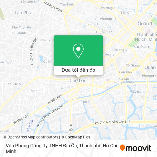 Bản đồ Văn Phòng Công Ty TNHH Địa Ốc