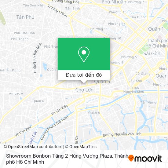 Bản đồ Showroom Bonbon-Tầng 2 Hùng Vương Plaza