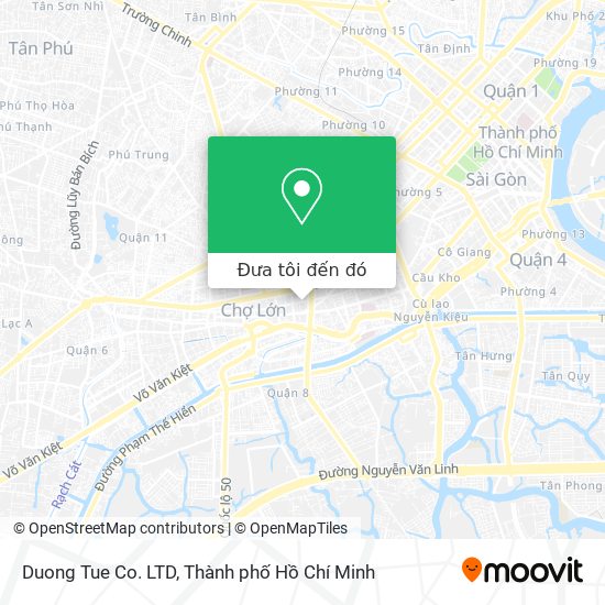 Bản đồ Duong Tue Co. LTD