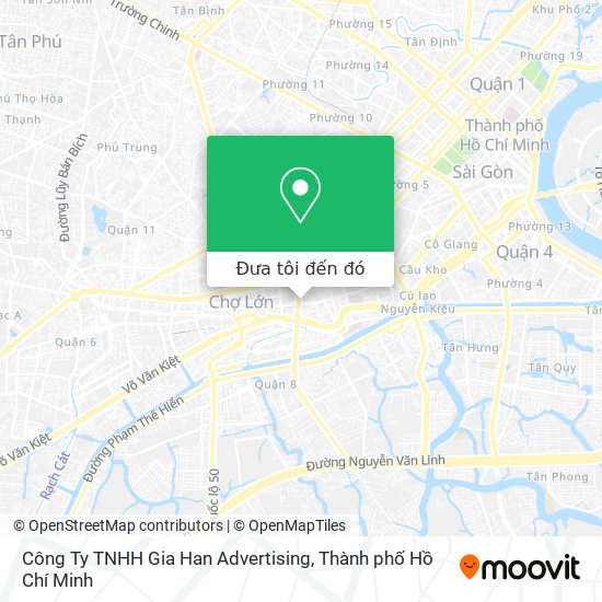 Bản đồ Công Ty TNHH Gia Han Advertising