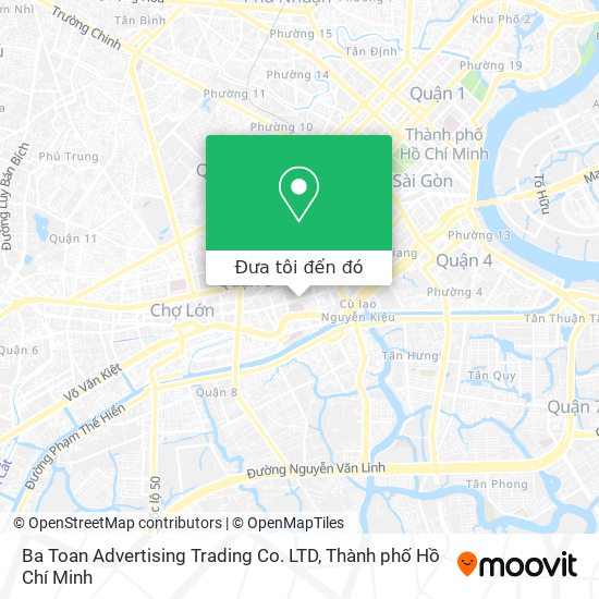 Bản đồ Ba Toan Advertising Trading Co. LTD