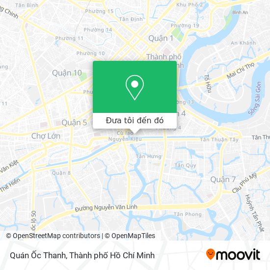 Bản đồ Quán Ốc Thanh