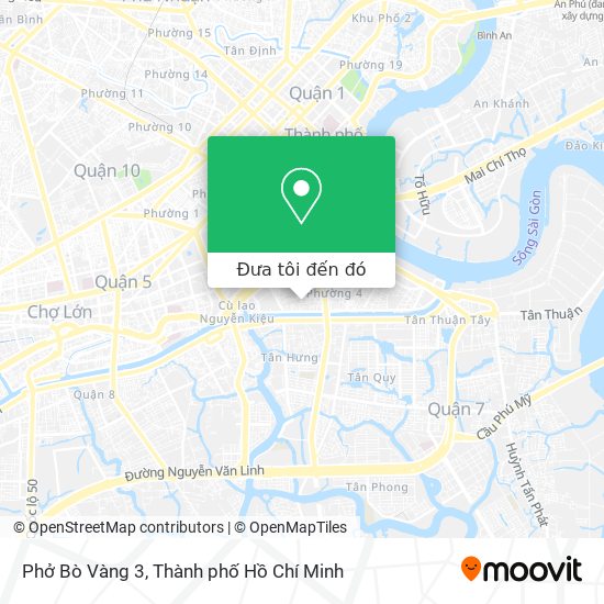 Bản đồ Phở Bò Vàng 3