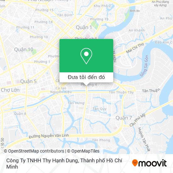 Bản đồ Công Ty TNHH Thy Hạnh Dung
