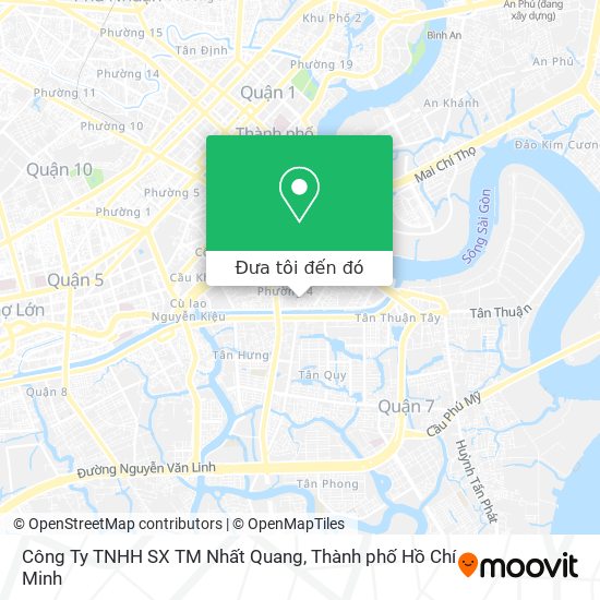 Bản đồ Công Ty TNHH SX TM Nhất Quang