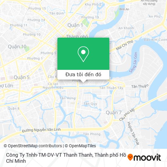 Bản đồ Công Ty Tnhh-TM-DV-VT Thanh Thanh