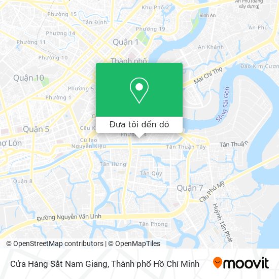 Bản đồ Cửa Hàng Sắt Nam Giang