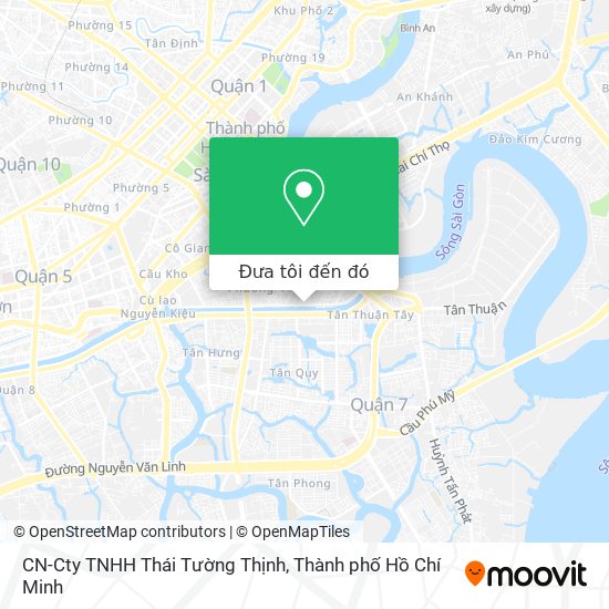 Bản đồ CN-Cty TNHH Thái Tường Thịnh
