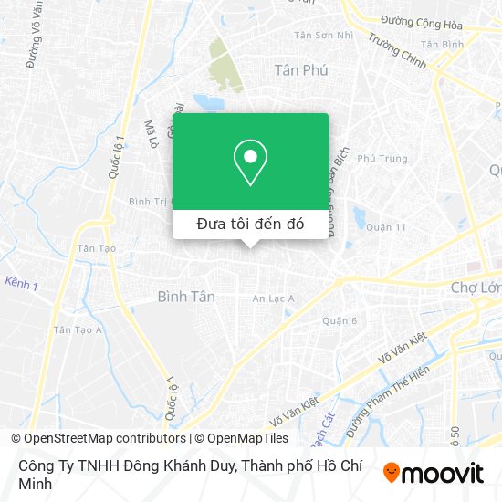 Bản đồ Công Ty TNHH Đông Khánh Duy
