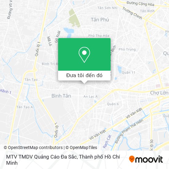 Bản đồ MTV TMDV Quảng Cáo Đa Sắc