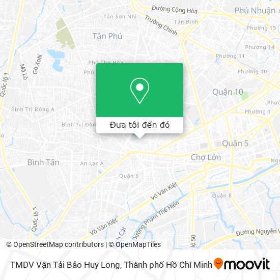 Bản đồ TMDV Vận Tải Bảo Huy Long