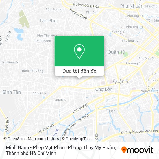 Bản đồ Minh Hanh - Phép Vật Phẩm Phong Thủy Mỹ Phẩm