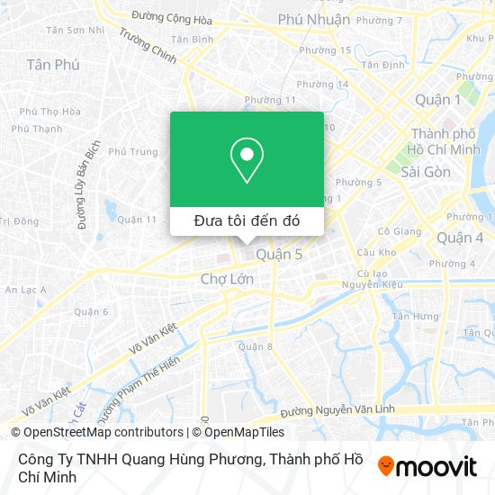 Bản đồ Công Ty TNHH Quang Hùng Phương