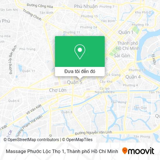 Bản đồ Massage Phước Lộc Thọ 1
