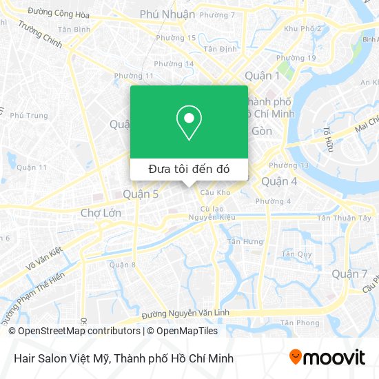 Bản đồ Hair Salon Việt Mỹ