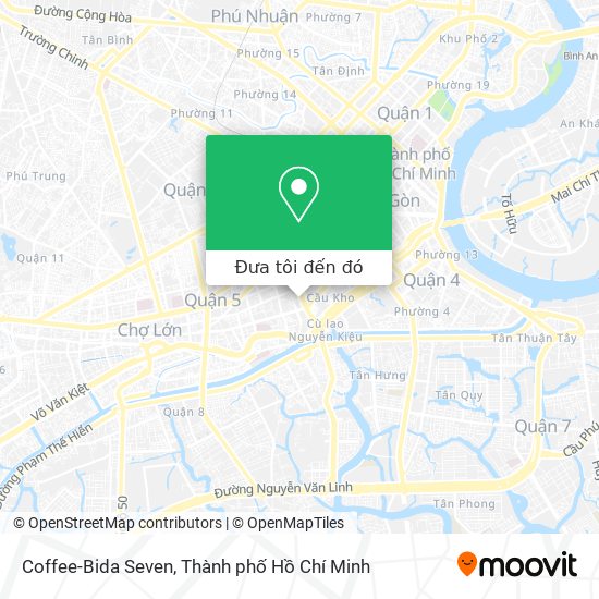 Bản đồ Coffee-Bida Seven