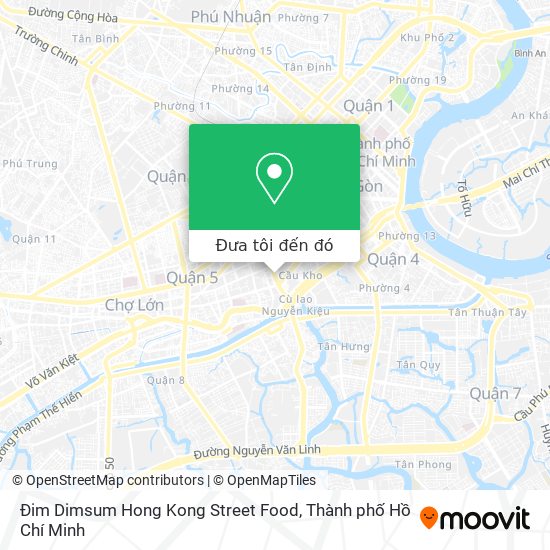 Bản đồ Đim Dimsum Hong Kong Street Food
