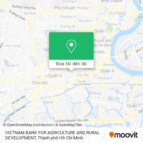 Bản đồ VIETNAM BANK FOR AGRICULTURE AND RURAL DEVELOPMENT