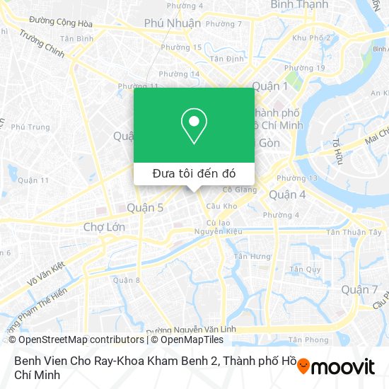 Bản đồ Benh Vien Cho Ray-Khoa Kham Benh 2