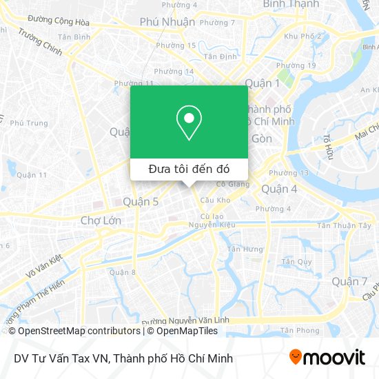 Bản đồ DV Tư Vấn Tax VN