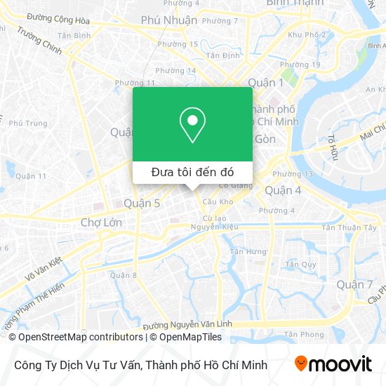 Bản đồ Công Ty Dịch Vụ Tư Vấn