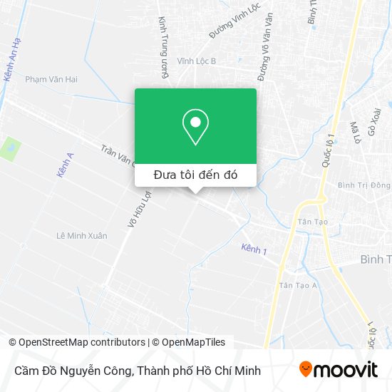 Bản đồ Cầm Đồ Nguyễn Công