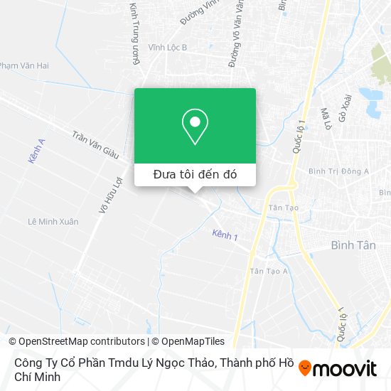 Bản đồ Công Ty Cổ Phần Tmdu Lý Ngọc Thảo