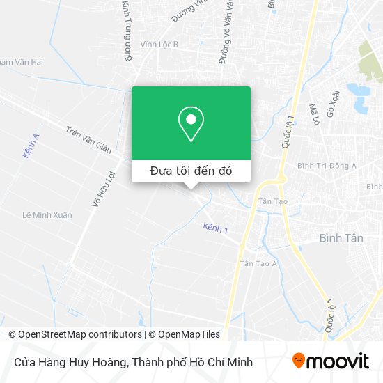 Bản đồ Cửa Hàng Huy Hoàng