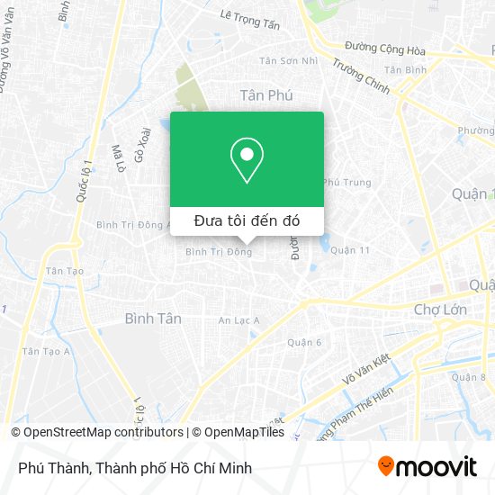 Bản đồ Phú Thành