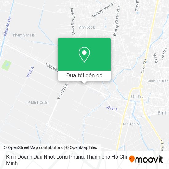 Bản đồ Kinh Doanh Dầu Nhớt Long Phụng