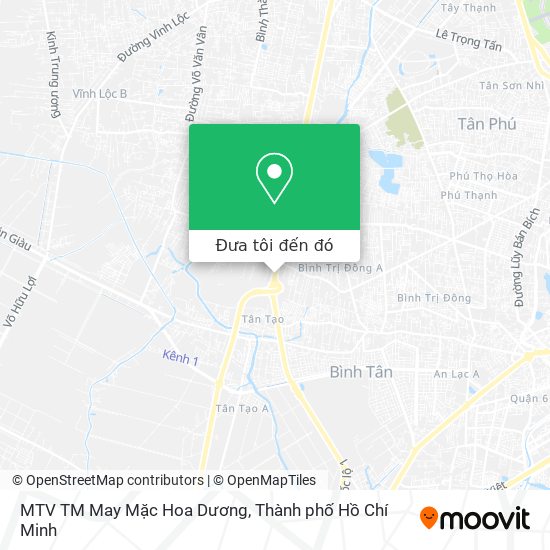 Bản đồ MTV TM May Mặc Hoa Dương