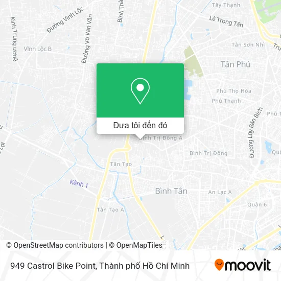 Bản đồ 949 Castrol Bike Point
