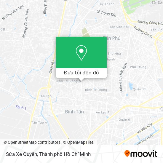 Bản đồ Sửa Xe Quyền