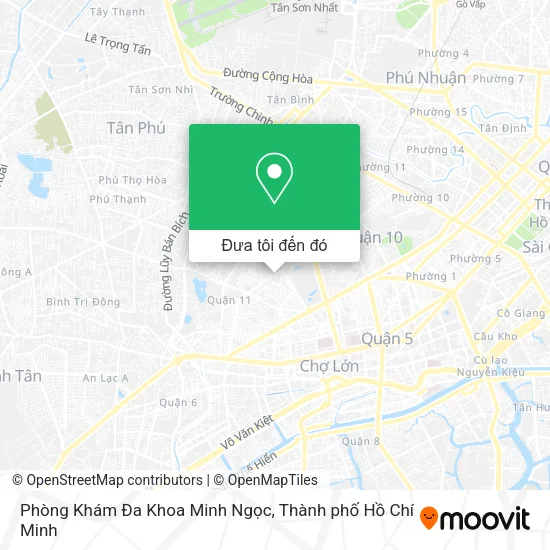 Bản đồ Phòng Khám Đa Khoa Minh Ngọc