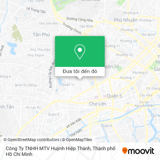 Bản đồ Công Ty TNHH MTV Huỳnh Hiệp Thành