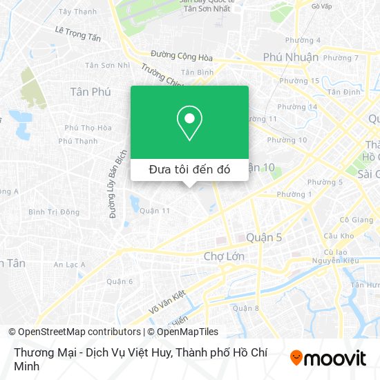 Bản đồ Thương Mại - Dịch Vụ Việt Huy