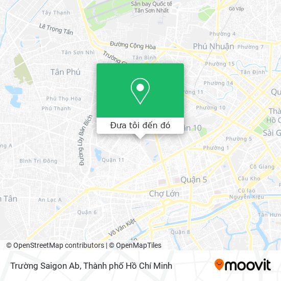 Bản đồ Trường Saigon Ab