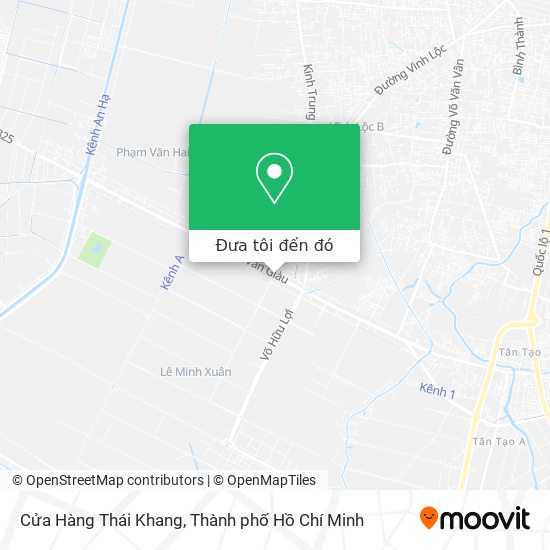 Bản đồ Cửa Hàng Thái Khang