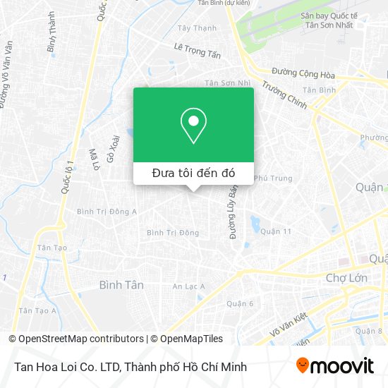 Bản đồ Tan Hoa Loi Co. LTD