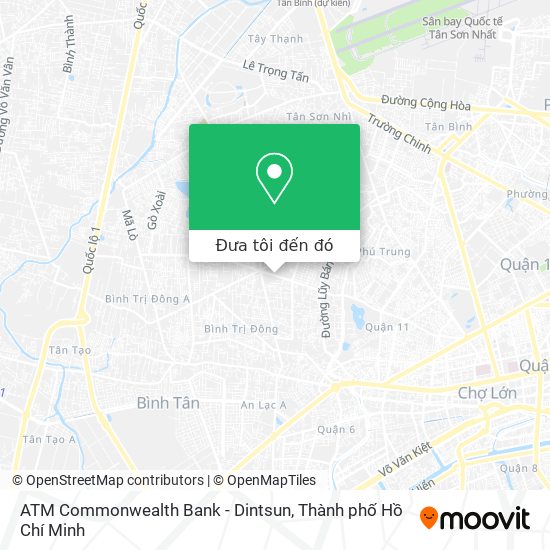 Bản đồ ATM Commonwealth Bank - Dintsun