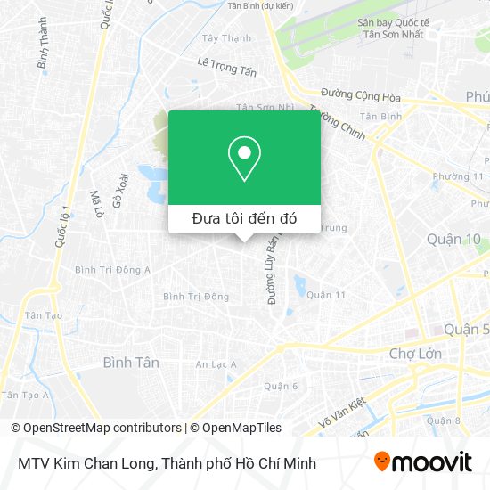 Bản đồ MTV Kim Chan Long