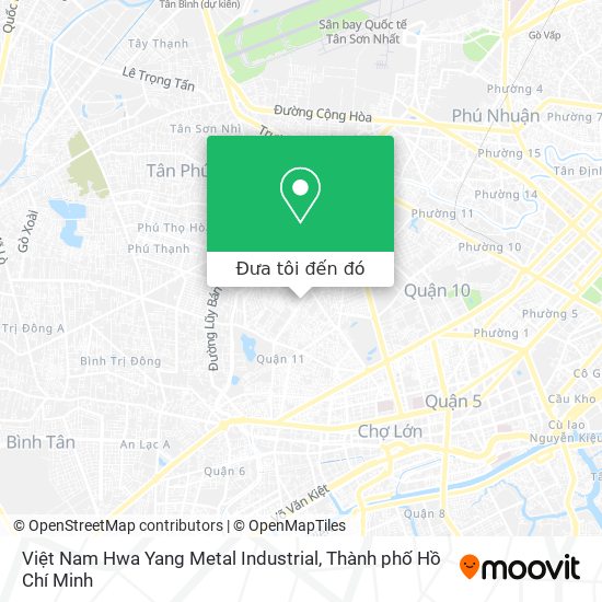 Bản đồ Việt Nam Hwa Yang Metal Industrial